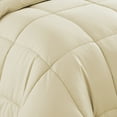 thumbnail image 3 of Luxury Cream 7-piece Bed in a Bag Down Alternative Comforter Set, King, 3 of 5