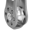thumbnail image 4 of Single Pulley Fixed, Light Weight Quality Aviation Aluminum Small Rope Pulleys 20KN Climbing Pulley, Man For Woman Gray, 4 of 8