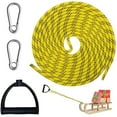 thumbnail image 6 of Water Skiing Rope with Handle & Carabiner Buckles Nylon Tow Rope Sled Cart Pull Rope Wakeboard Rope Water Sport Line, 6 of 8