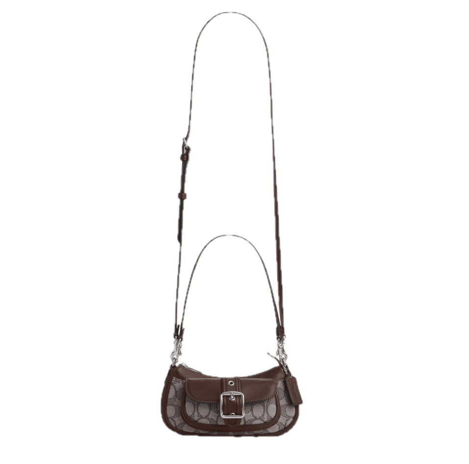 Coach Ashton Mini Shoulder Bag In Signature Jacquard