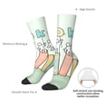 thumbnail image 4 of Vsdgher Books Crew Socks for Men & Women, Breathable Casual Athletic Ankle Socks, 4 of 6
