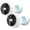 2-pack, variant on Geeni Perch 3MP Smart Magnetic Battery & Solar Wireless Camera - 2K HD Outdoor Wireless Camera Security with Color Night Vision, LED Spotlight, 2-Way Audio, & IP66 Weatherproof