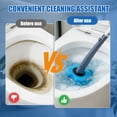 thumbnail image 6 of Toilet Bowl Wand Toilet Refills Cleaner Kit- Toilet Brush, Storage Caddy and 8 Disinfecting Refill Heads with Ocean Blue Fresh Flavor, 6 of 7