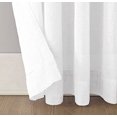 thumbnail image 4 of No. 918 Cory Open Weave Cotton Sheer Curtain Panel, 50" x 95", White, 4 of 5