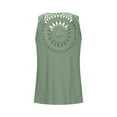 thumbnail image 7 of AherBiu Beach Tank Tops for Women Eyelet Hole Lightweight Vacation V Neck Sleeveless Summer Top Tees Shirts, 7 of 7