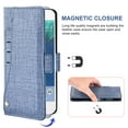 thumbnail image 3 of Compatible avec Google Pixel 1 TG Étui Portefeuille en Cuir à Rabat Porte-Cartes Support Accessoires pour Cellulaire Porte-Monnaie Fente pour Pièce d'Identité de Crédit Étuis de Téléphone pour Pixel1 Femmes Hommes Bleu, 3 of 5