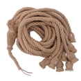 thumbnail image 3 of Lámpara Colgante De Cuerda De Cáñamo, Kit De Cable De Luz Colgante E27 E26, 8 Cabezales De 6,5 Pies Para El Hogar, 3 of 7