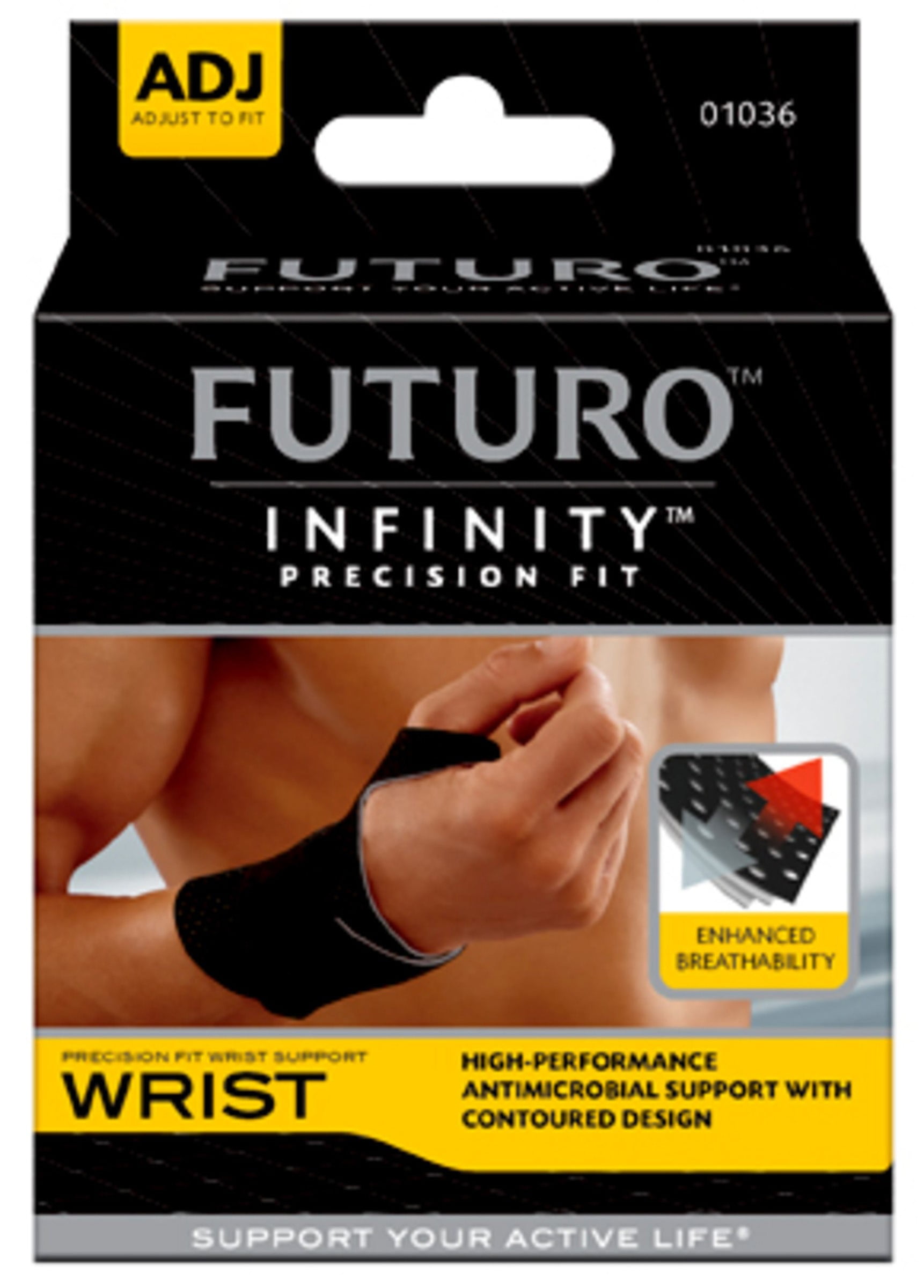 FUTURO Precision Fit Wrist Support Adjustable 1 Each - Walmart.com