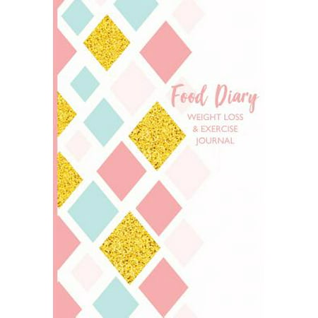 Food Diary Weight Loss and Exercise Journal: Food Diary, Slimming Journal. Weight Loss Tracker, Compatible for Any Diet Plan. A5 Size, 104 Page Food Journal