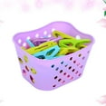 thumbnail image 2 of FELTECHELECTR 30Ud Pinzas De Plástico Para Ropa Con Cesta Ideal Para Uso En Lavandería Cocina Y Manualidades, 2 of 8
