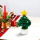 thumbnail image 5 of Arbol Navideño de Crochet Yarn, Ornamento Pequeño de Jardin, Estilo Festivo, Accesorio de Decoración para Casa, Perfecto para Salón, Made in Cotton, Metal Frame, Ideal para Dormitorio, 5 of 9