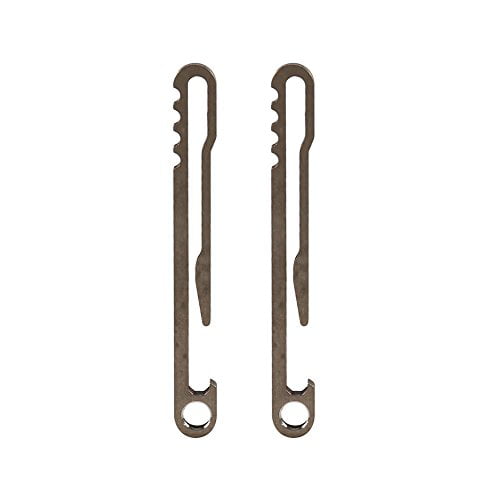 Titanium Alloy Keychain Key Ring Belt Hook Qucickdraw EDC Tool 