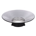 thumbnail image 2 of 120 Degree Wide-angle Photography Flash Reflector Bowens Mount Diffuser Dish Aluminium Alloy Accessories, 2 of 5