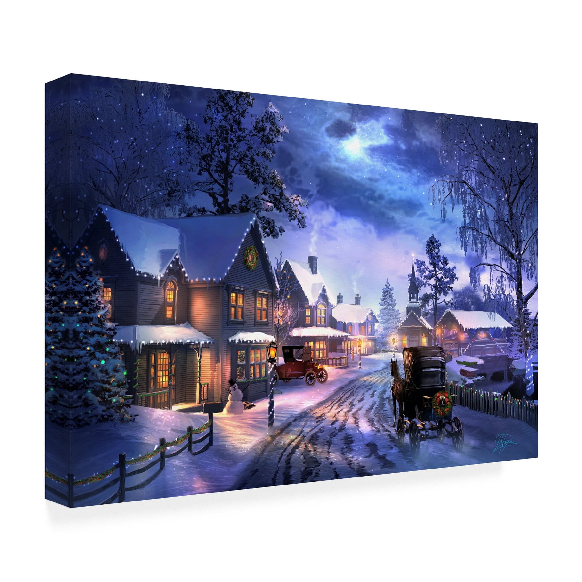 Joel Christopher Payne 'Christmas Memory' Canvas Art