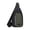 Green, variant on Antqov Sling Bag for Men Women, Large Capacity Crossbody Chest Bags Waterproof Backpack for Outdoor Travel, Hiking, Camping Supplies
