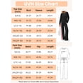 thumbnail image 3 of UVN Fall 2 Piece Outfit Set for Women Long Sleeve Top and Color Block Pants Ladies Casual Lounge Matching Set, 3 of 11