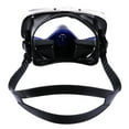 thumbnail image 2 of Máscara de buceo de superficie de vidrio templado, gafas para adultos, natación subacuática, gafas de espejo impermeables para snorkel, 2 of 8
