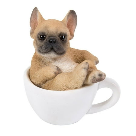 UPC 726549120251 product image for French Bulldog Puppy Adorable Mini Teacup Pet Pals Puppy Collectible Figurine 3. | upcitemdb.com