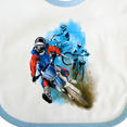 thumbnail image 4 of Inktastic Motocross Boys Baby Bib, 4 of 4