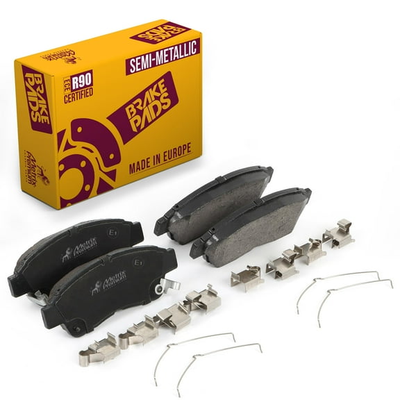 Metrix Premium Chassis Parts - Front Semi-Metallic Disc Brake Pad Set D562 Fits 1992-2001 Toyota Camry, 1993-1997 Toyota Corolla, 1994-1997 Celica, 1996-2000 RAV4 1993-1997 Geo Prizm