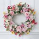 thumbnail image 2 of Artificial Daisy Lavender Wreath Wildflower Summer Silk Wreaths, 2 of 5
