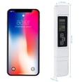 thumbnail image 2 of Water Quality Test, Accurate and Reliable, TDS Meter, EC Meter & Temperature Meter 3 in 1, 0-9990ppm, Ideal Water Test Meter for Hydroponics, Ro System, Pool, Aquarium, Spa and Water Hardness, 2 of 7