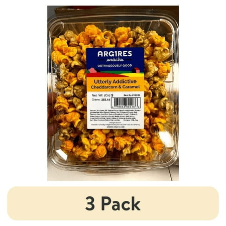 (3 pack) Utterly Addictive Cheddarcorn & Caramel Mix