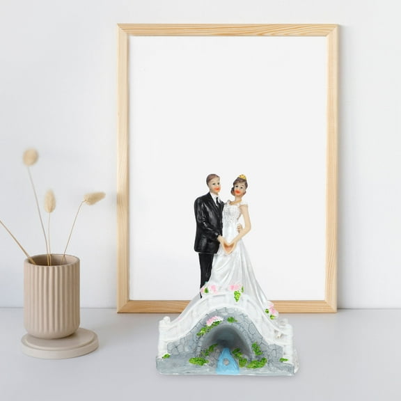 Raindrops Wedding Cake Topper Figure Ornament Wedding Party Cake Decoration