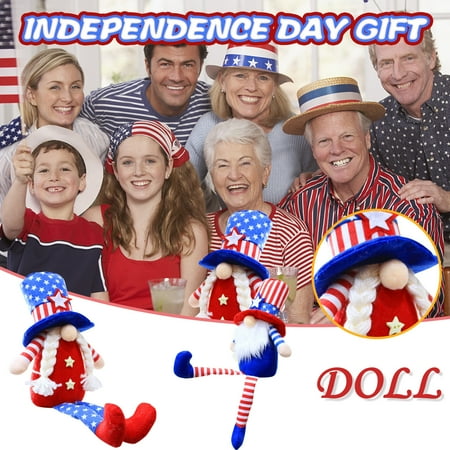 

Independence Day Decorations Dwarf Doll Home Decoration Pendant Desktop Ornament home decorations for living room collection diy accessories