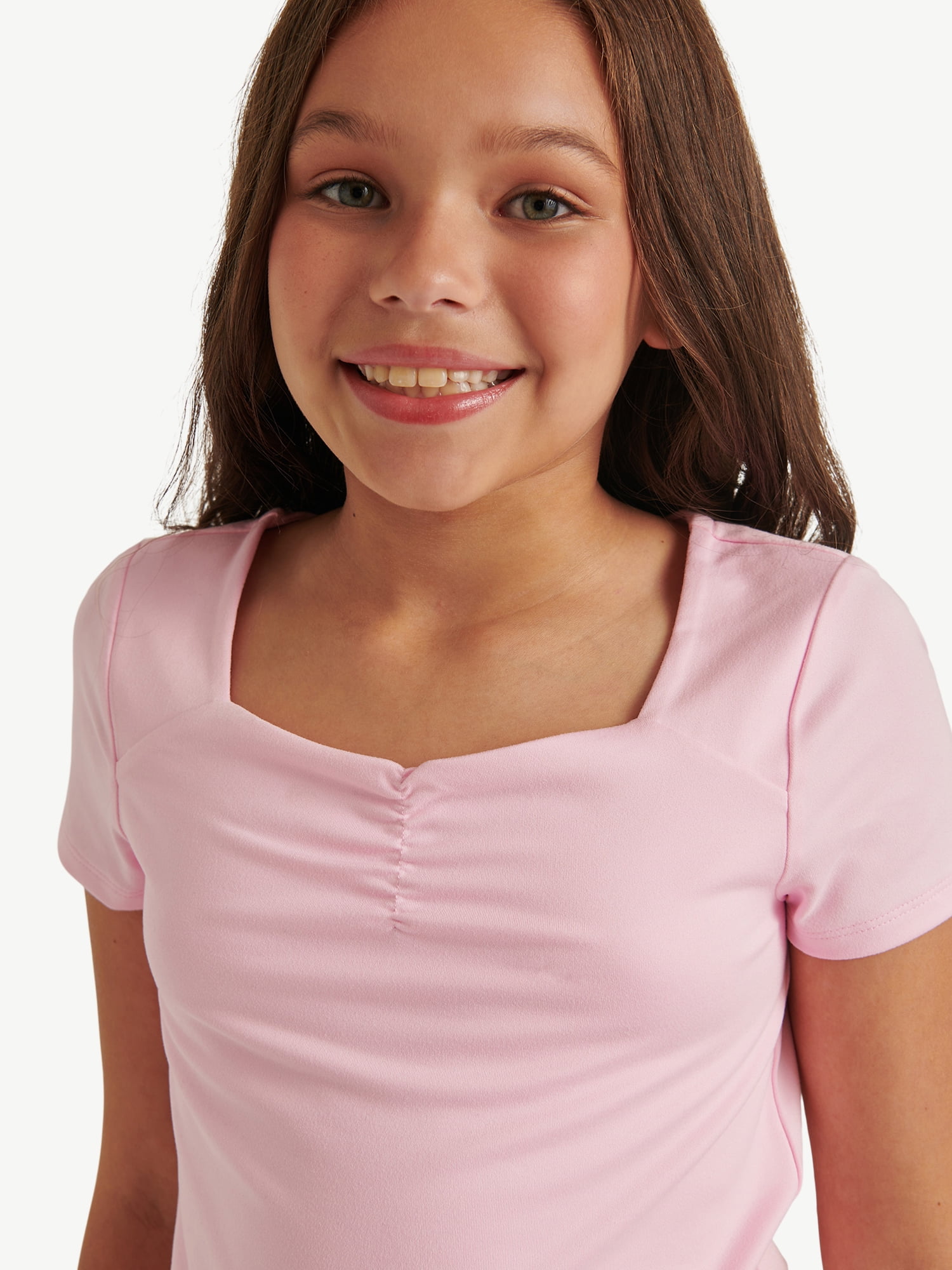Justice Girl's Cinch Front Top, Sizes XS - XLP