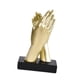 thumbnail image 3 of Estatua de gestos de mano ESCULTURA MODERNA SELECHA de AVISO DEL REFECTO DEL HOMBRE de LA MANO Decoración de escritorio para la estantería del porche 1 par de manos, 3 of 8