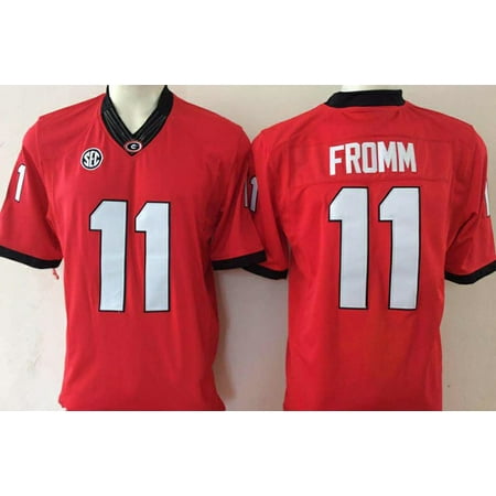Custom Oregon Football Jersey - Mens FROMM #11 Football Jersey Red Medium