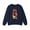 Navy, variant on Pouya Merch Void Crewneck Sweatshirt Men Women Long Sleeve Streetwear Graphic Tops