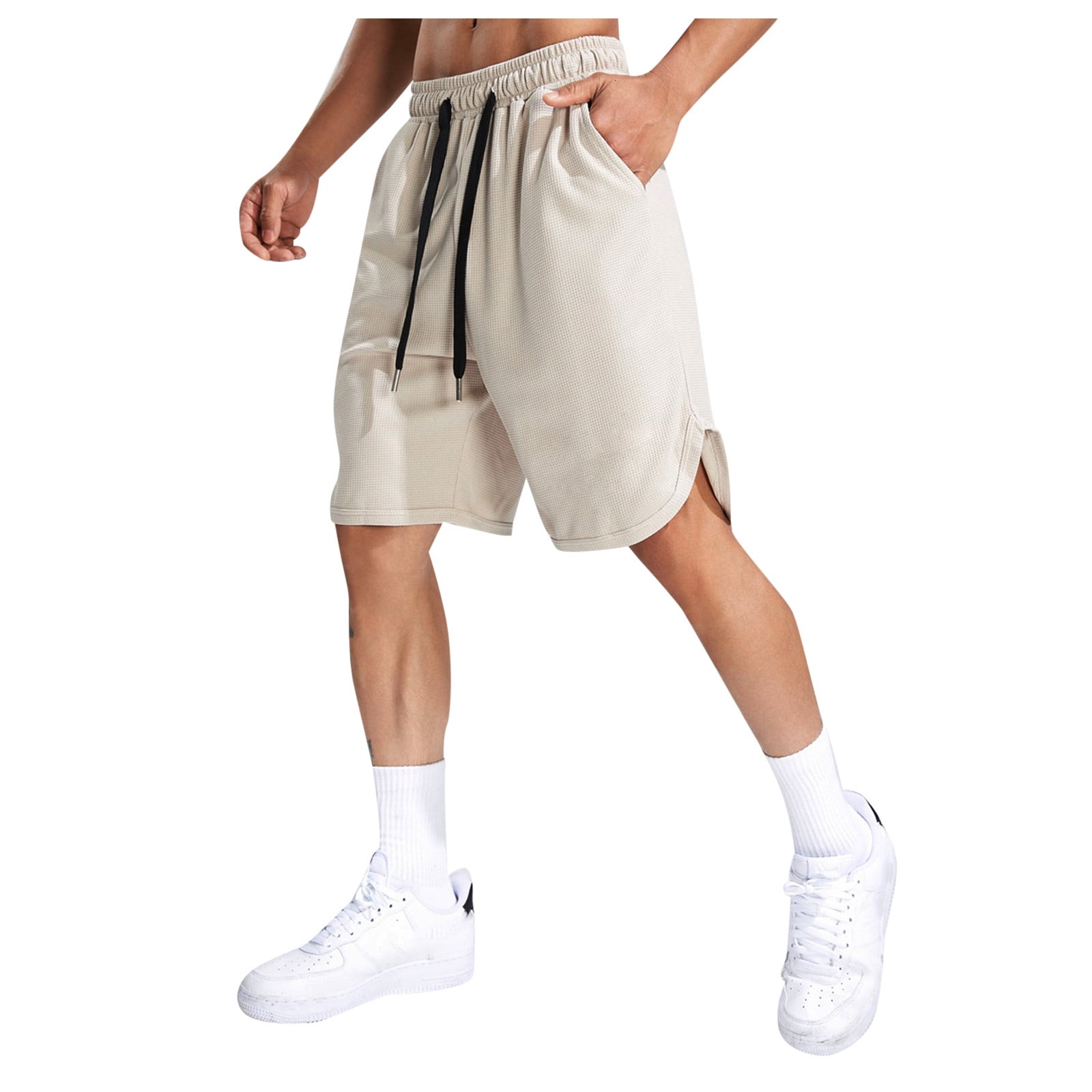 Men Shorts Men's Summer Running Fitness Sports Casual Thin