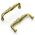 thumbnail image 2 of Hickory Hardware P3050-PB 3 In. Williamsburg Polished Brass Cabinet Pull, 2 of 3
