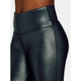 thumbnail image 4 of Time and Tru Women's Faux Leather Leggings, Full Length, Sizes XS-XXXL, 4 of 5