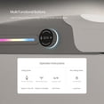 thumbnail image 5 of Smart Toilet, Bidet Toilet with Remote Control, Electric Tankless Toilet with LED Display, Aromatherapy System, Warm Water And Dry, Off Seat and Foot Sensor Flush, White, 5 of 7