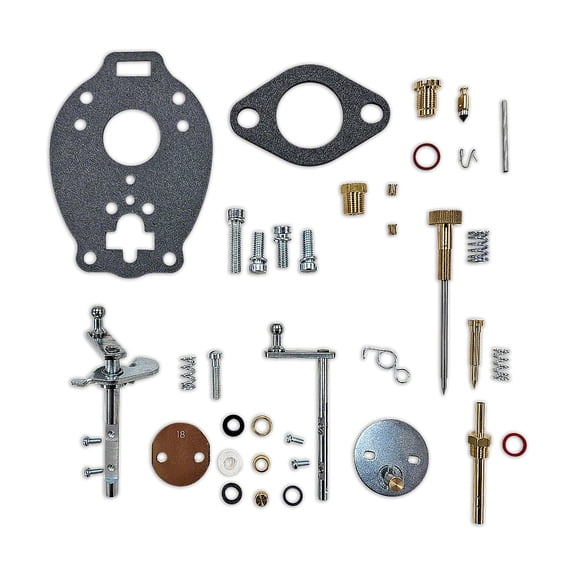 Premium Carburetor Repair Kit Fits Ford 601 611 621 631 641 651 661 671 681 2000 2031 2111 2120 2121 2131 Tractor (For Marvel Schebler TSX765 carburetor)
