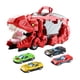 thumbnail image 5 of Juego de vehículos de deglución de dinosaurios, vehículo de transporte de golondrinas, juguete educativo Rojo con 4 autos., 5 of 9