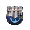 thumbnail image 1 of Piano de pulgares CEGA 17-Key Acrílico Kalimba Piano Instrumento portátil de Mbira de dedo con bolsa de EVA / Martillo de afinación / Pegatina / Paño de limpieza Regalo musical para niños adultos prin Meterk Piano de pulgares, 1 of 6
