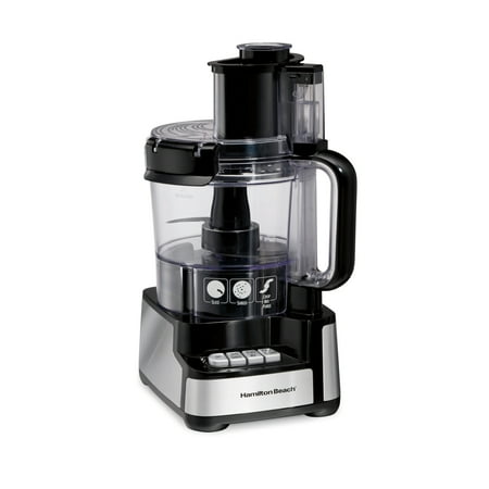 

Stack & Snap Food Processor 12 Cup Capacity Black and Stainless Model 70728