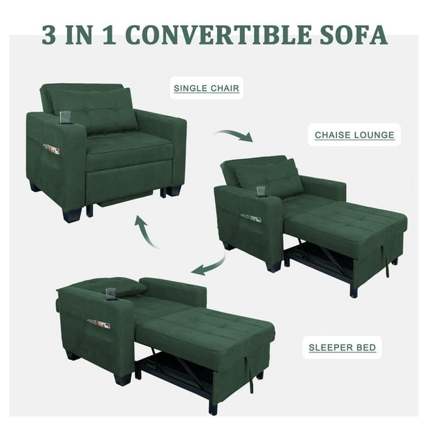 Construction of the sleeper chair 