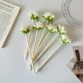thumbnail image 4 of Jiibva 5pcs Rose Ballpoint Pen Set, Novelty Rose Flower Pens Writing Ballpoint Pens Creative Stationery Pen Fun Pens for Office Teachers Supplies, 4 of 7