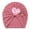 Pink, variant on Daznico Reversible Knit Baby Hat with Glitter Hearts Soft Winter Beanie for Toddler Cozy Warm Headwear Cute Girls