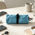 thumbnail image 6 of Hanging Toiletry Bag, Lightweight Roll-Up Travel Organizer with 3 Mesh Zipper Compartments, Water-Resistant Makeup Storage for Camping & Travel, 6 of 6