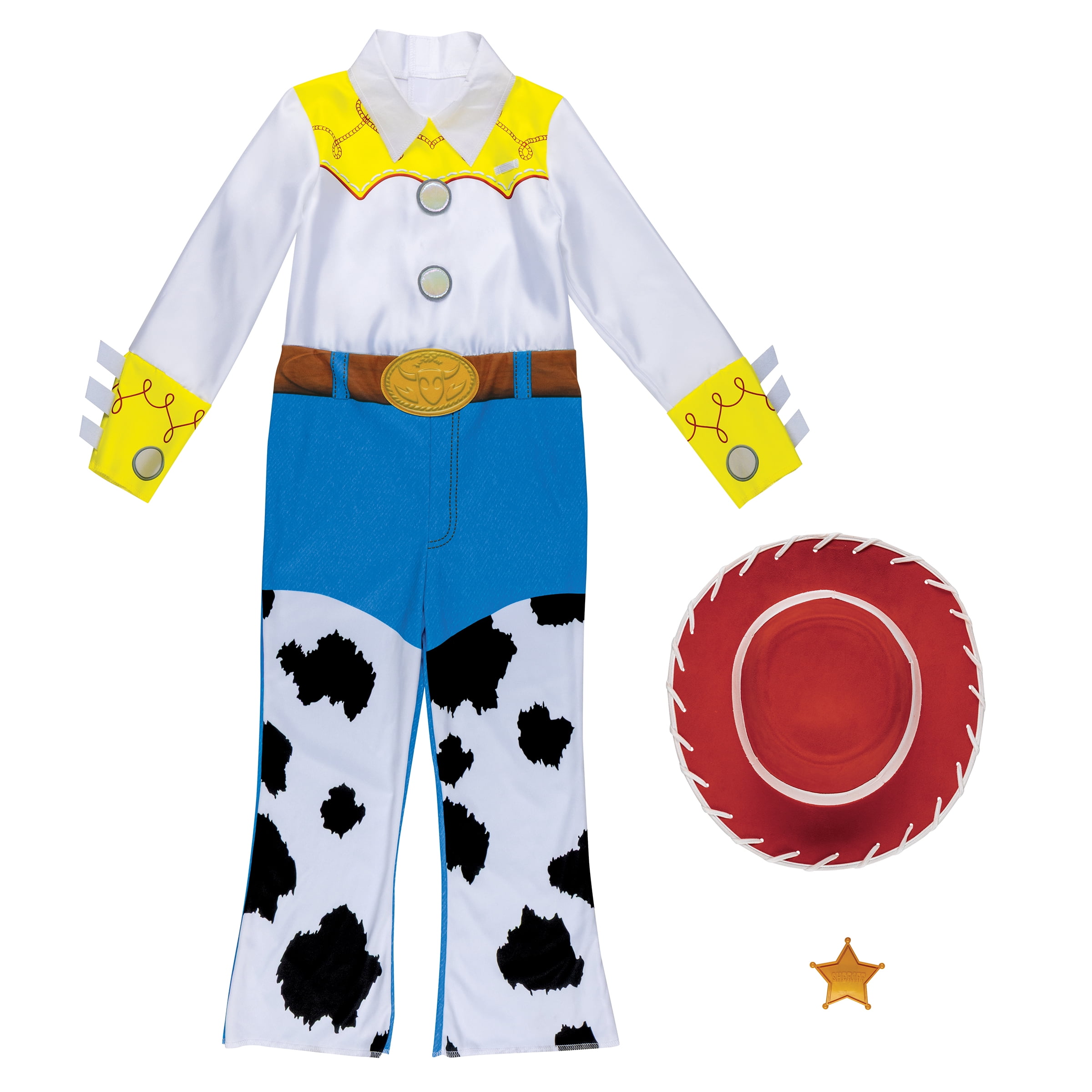 Disney Toy Story 5 Jessie Halloween Family Matching Costume for Children, Girls Size M (7/8), by Disguise