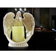 thumbnail image 6 of KiaoTime 9 Praying Angel Figurine Wings Angel Flamless LED Candle with 6H Timer, 6 of 7