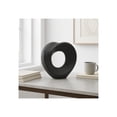 thumbnail image 3 of Modern Decorative Home Sculpture - Figurine Accent for Bathroom Decor, Office Desk, or Any Room - Artful Ornament for Living Room Decor, Bookshelf Display, or Coffee Table - 8", Black, 3 of 18