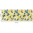 thumbnail image 7 of Yellow Lemon Fruits GreenLeaves Pattern Kitchen Rug Mat,Kitchen Runner Rugs Non Skid Washable,Decorative Kitchen Floor Mats for Kitchen,Sink,Laundry,17"x47.2", 7 of 7