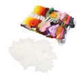 thumbnail image 3 of Hilo Para Bordar, 100 Ovillos Que No Destiñen Suavemente, Hilo Para Punto De Cruz, Hilo Para Manualidades Con 100 Bobinas De Hilo, Hilos Para Pulsera De La Amistad Para Arte De Bricolaje, 3 of 5
